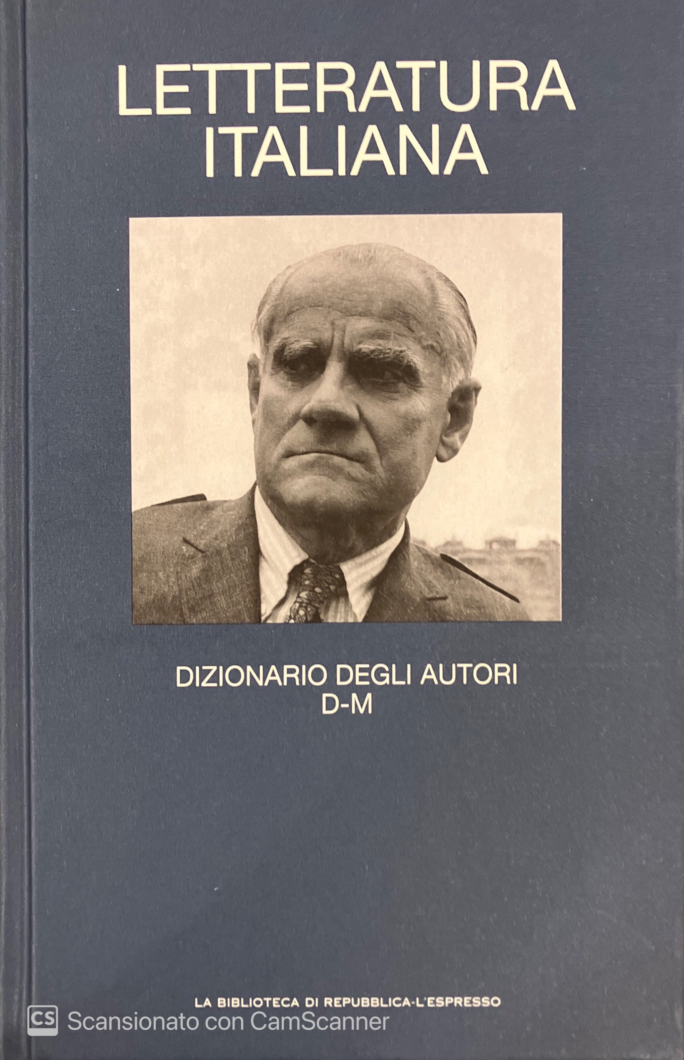 LETTERATURA ITALIANA. DIZIONARIO DEGLI AUTORI (D-M). VOLUME 19